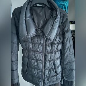 Black Athleta parka, XS